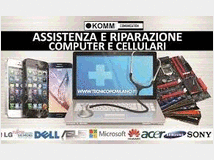 Assistenza informatica pc di qualsiasi marca.